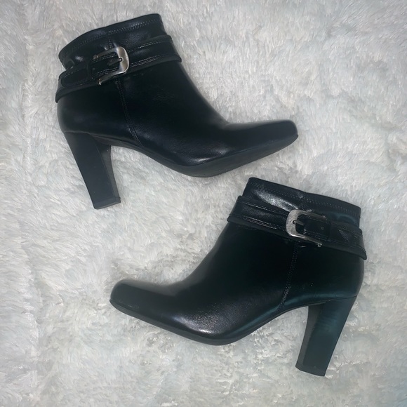 Franco Sarto Shoes - Black booties by Franco sarto size 8 1/2 L-main
